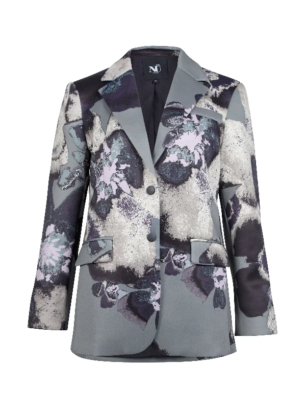 Uncover unique pieces for your perfect wardrobe   YOKO blazer - Grey mix