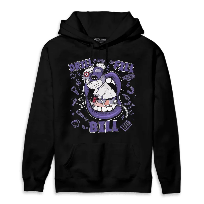 NastyJamz Dunk Low Plum Hoodie Match BER The Dentist