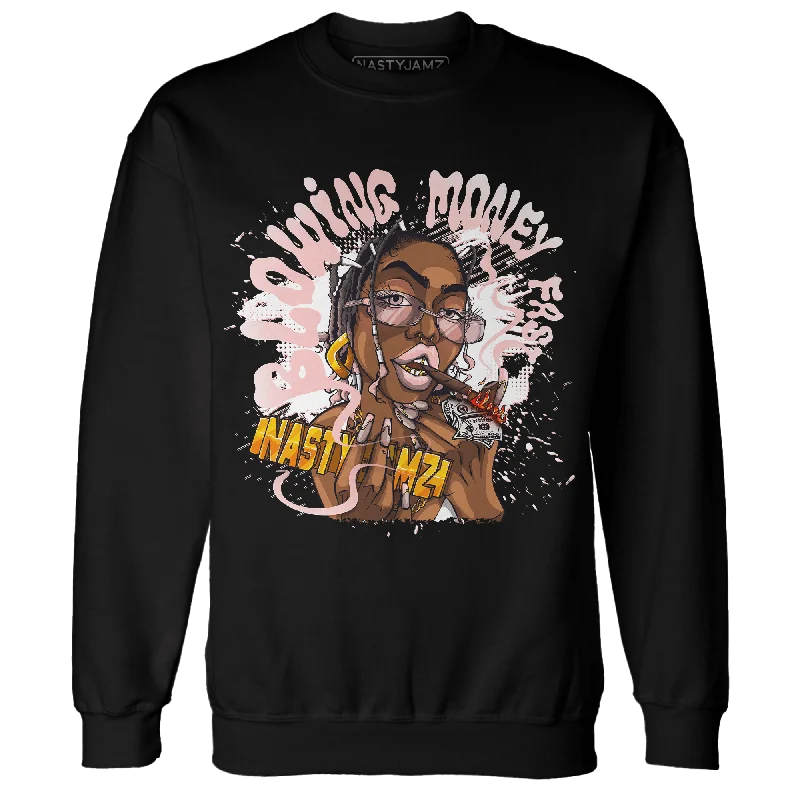 NastyJamz Low Legend Pink 11s Sweatshirt Match Blowing Money Fast Girl