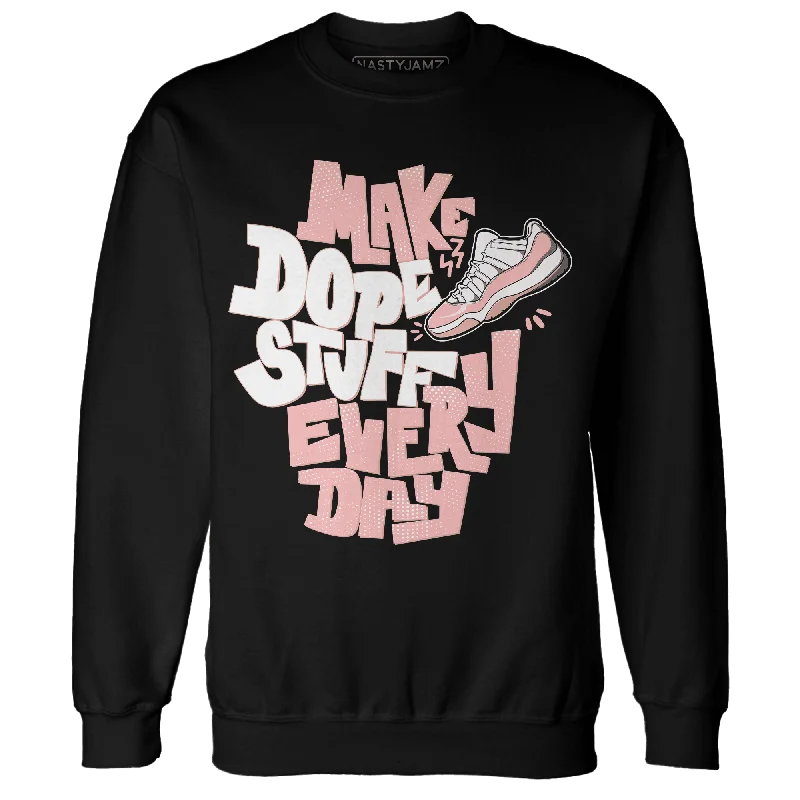 NastyJamz Low Legend Pink 11s Sweatshirt Match Dope Sneaker