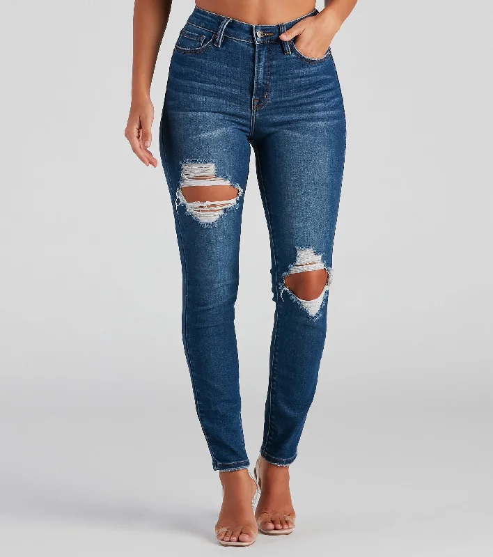 Fashionable clothing that fits every occasion Taylor High-Rise Skinny Ankle Jeans by Windsor Denim Fashionable clothing that fits every occasion Taylor High-Rise Skinny Ankle Jeans by Windsor Denim
