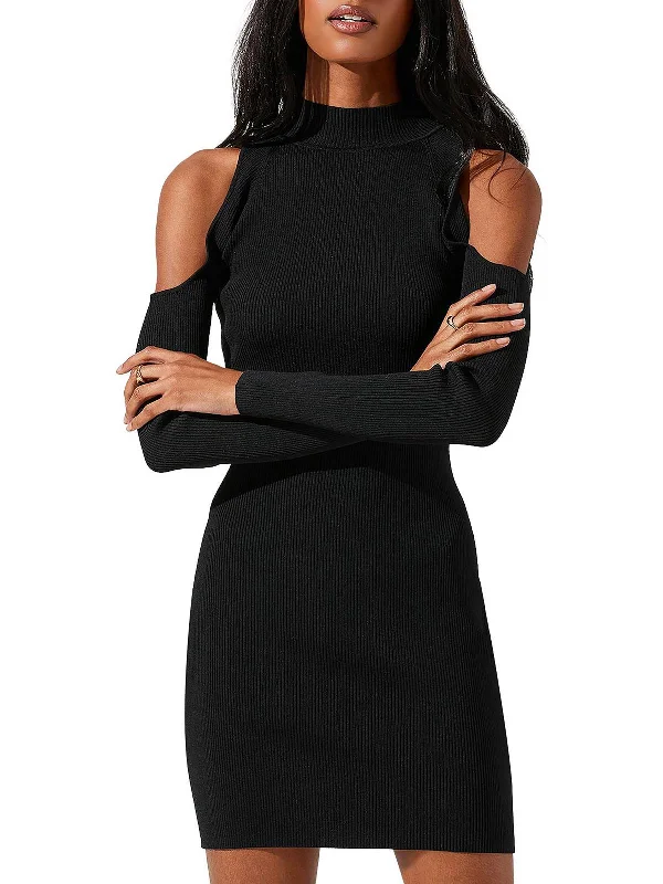 Chic, modern fashion for empowered women   Kade Womens Knit Cold Shoulder Bodycon Dress
